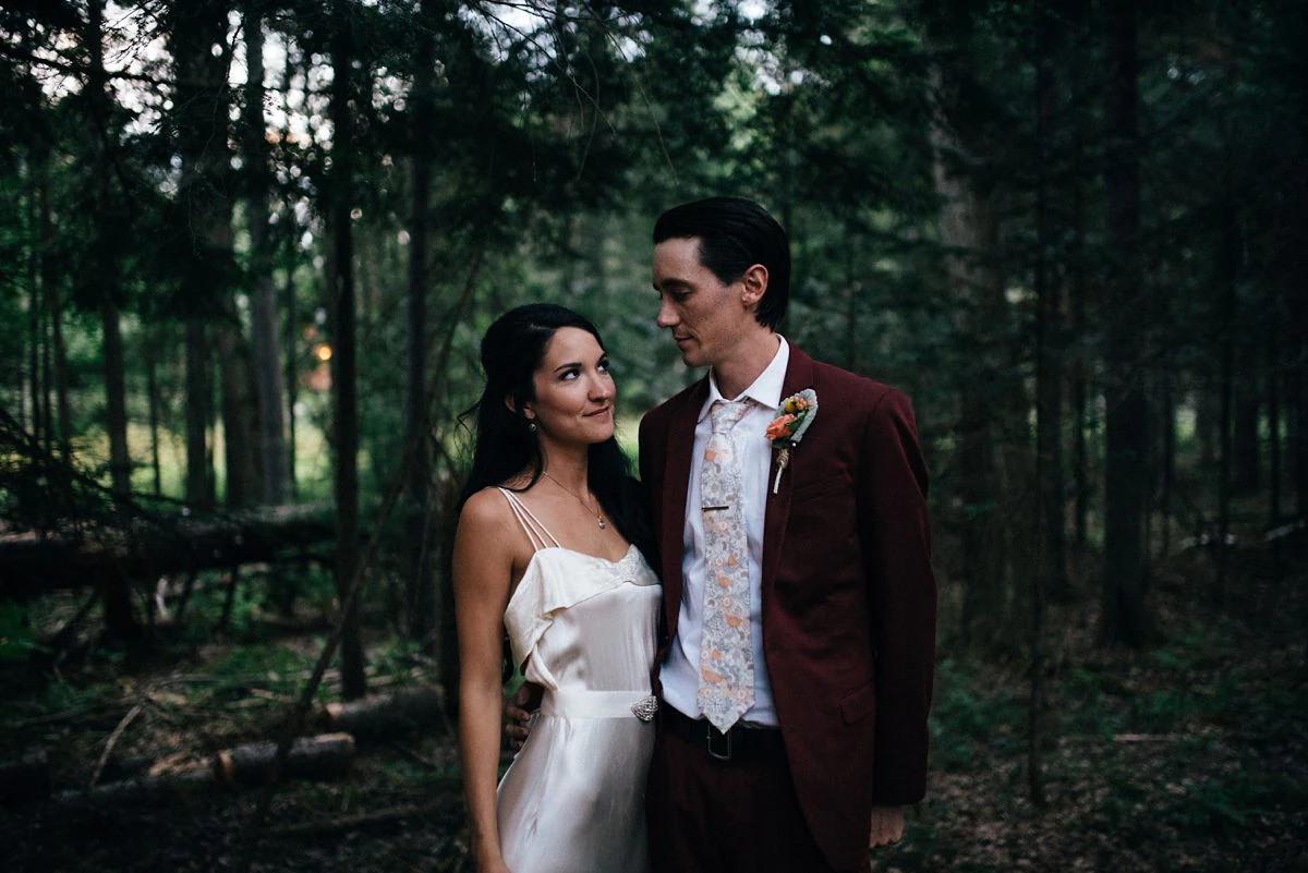 Meg+Owen’s Woodsy Upstate NY Wedding