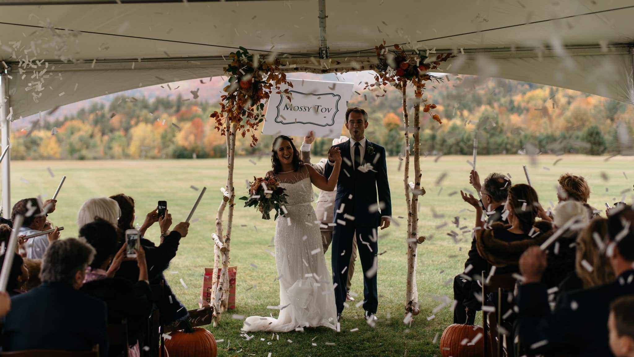 Marcy Field Wedding Keene Adirondacks