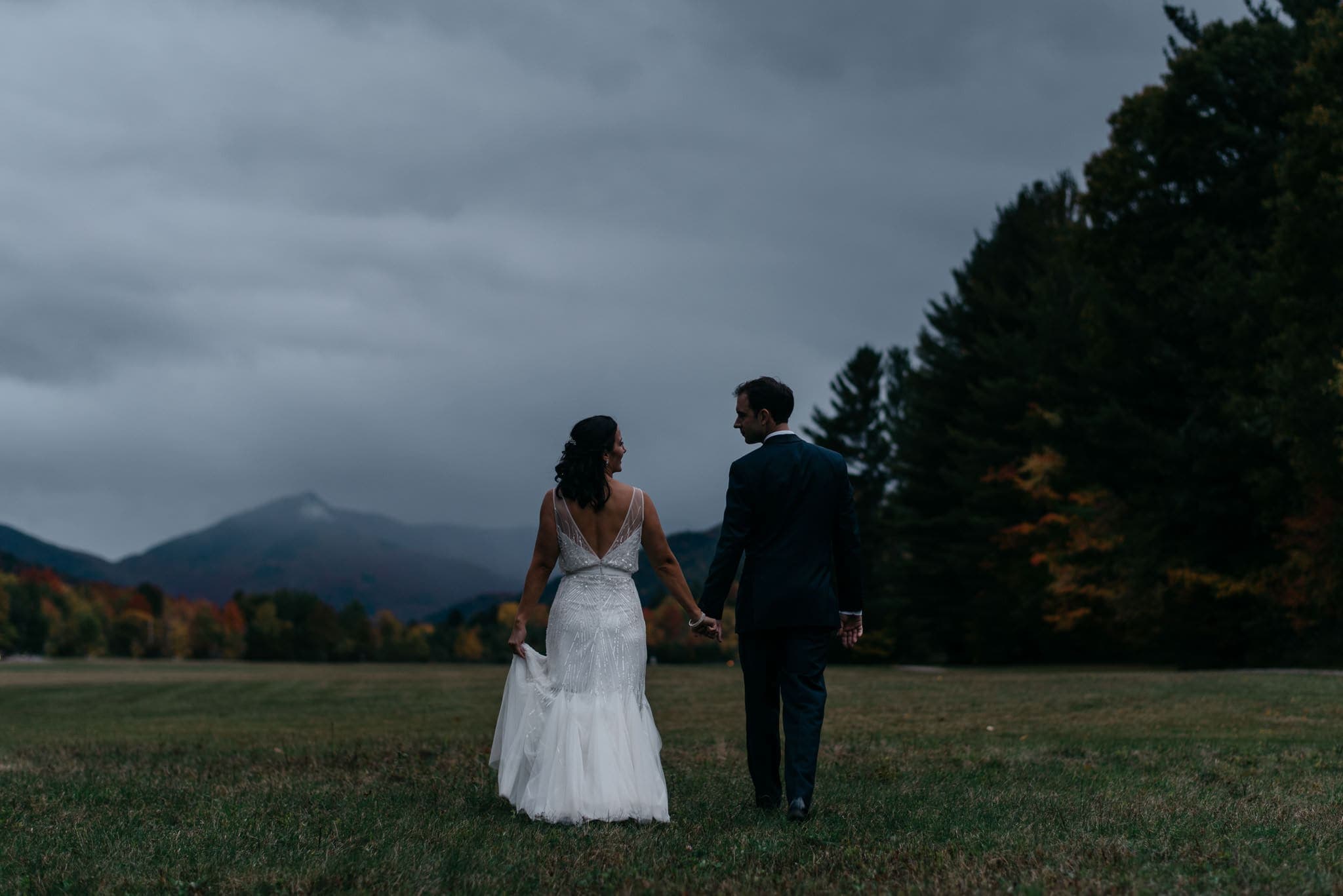 Marcy Field Wedding Keene Adirondacks