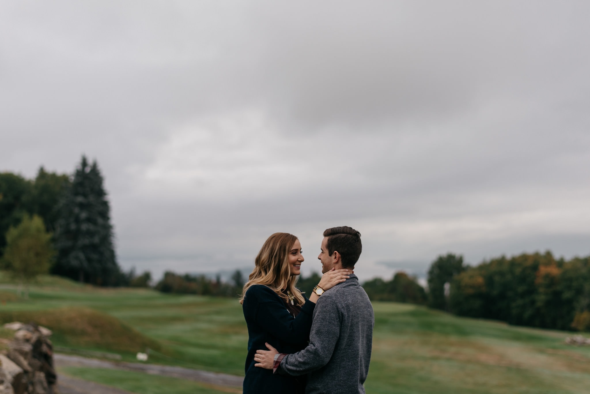 lake george engagement