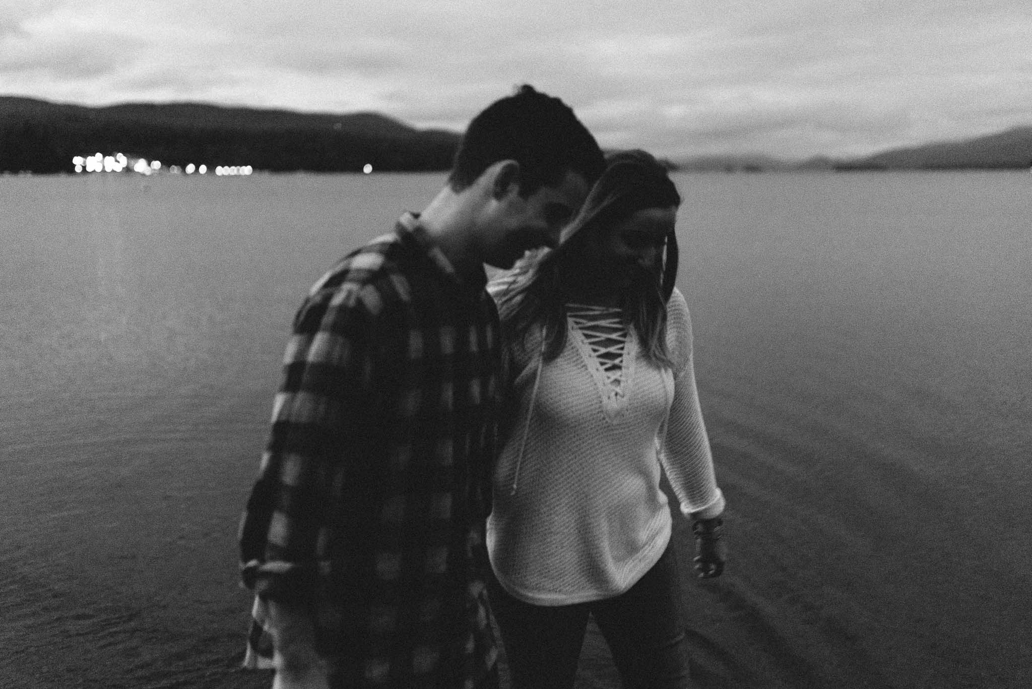 lake george engagement