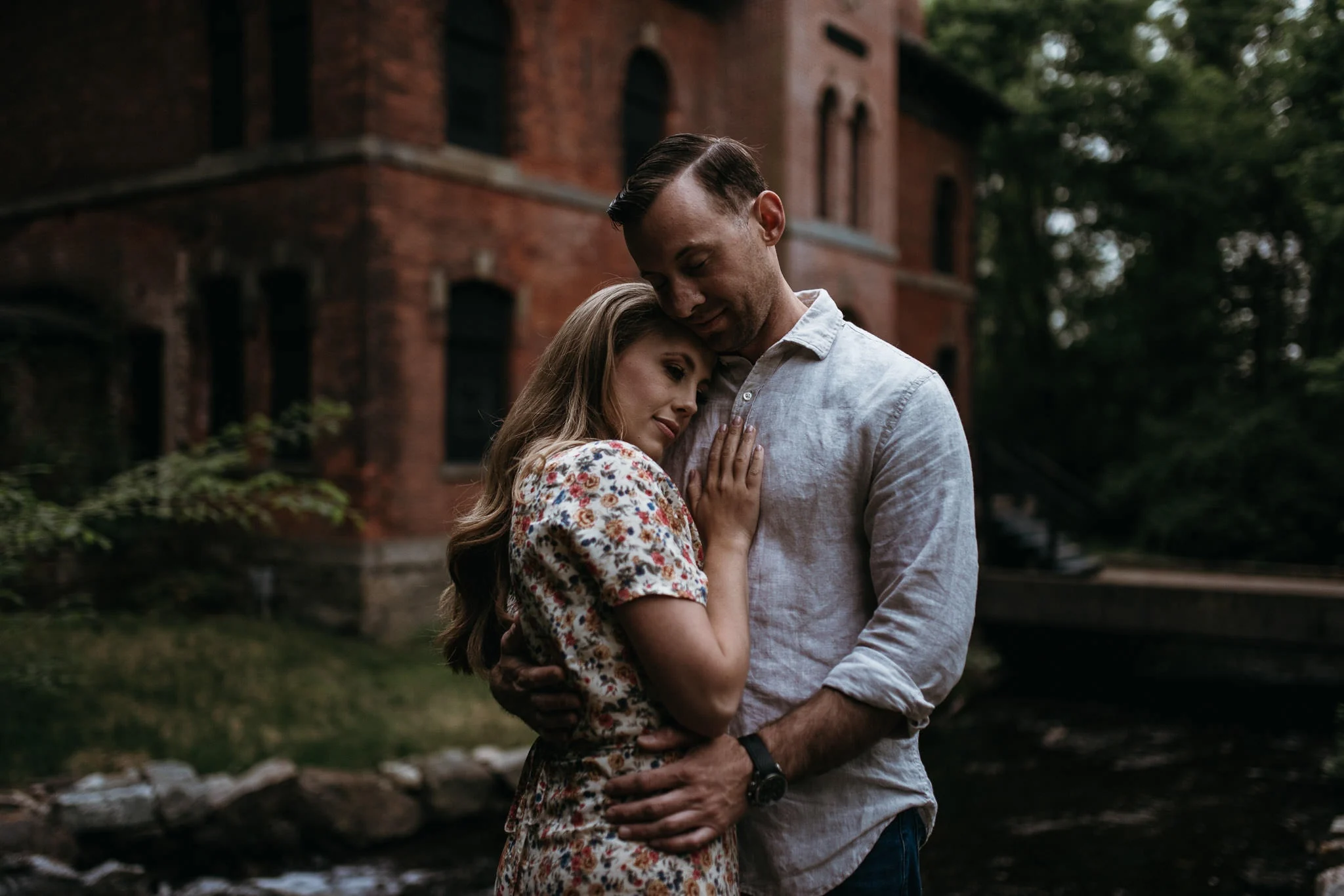 Adrienne & Jason West Point Foundry Preserve Couples Session