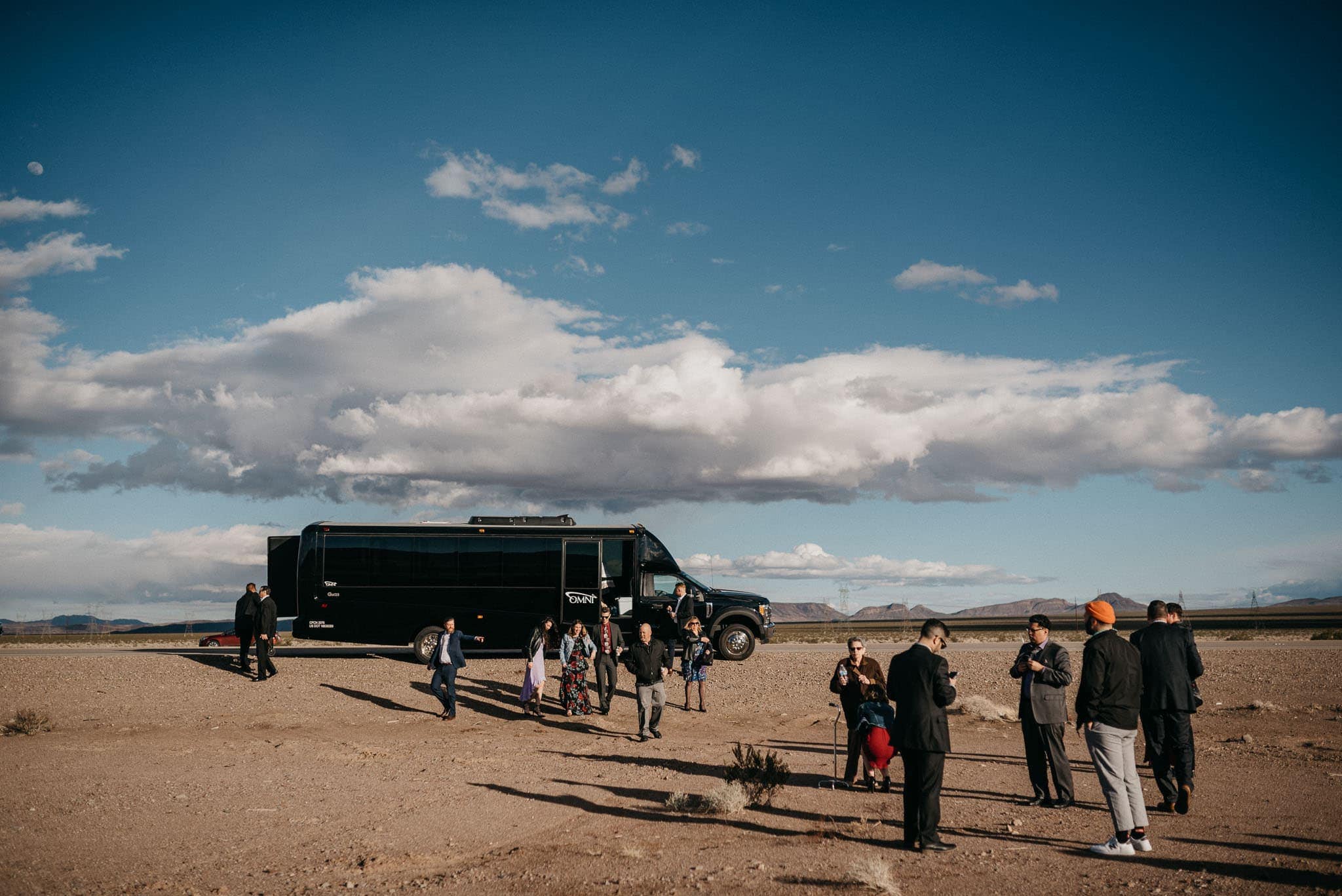 el dorado dry lake bed wedding