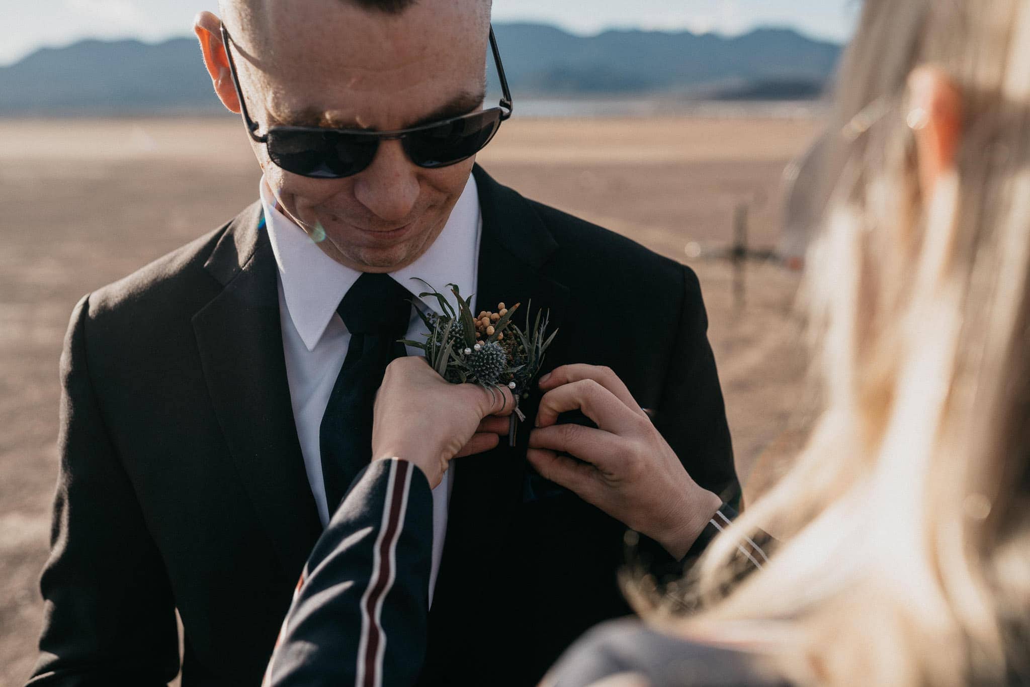 el dorado dry lake bed wedding