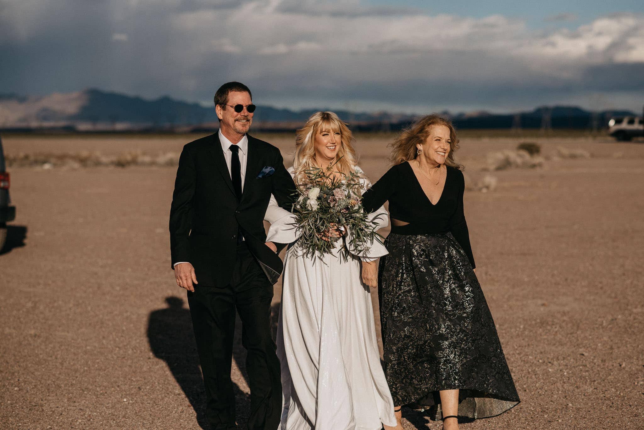 el dorado dry lake bed wedding