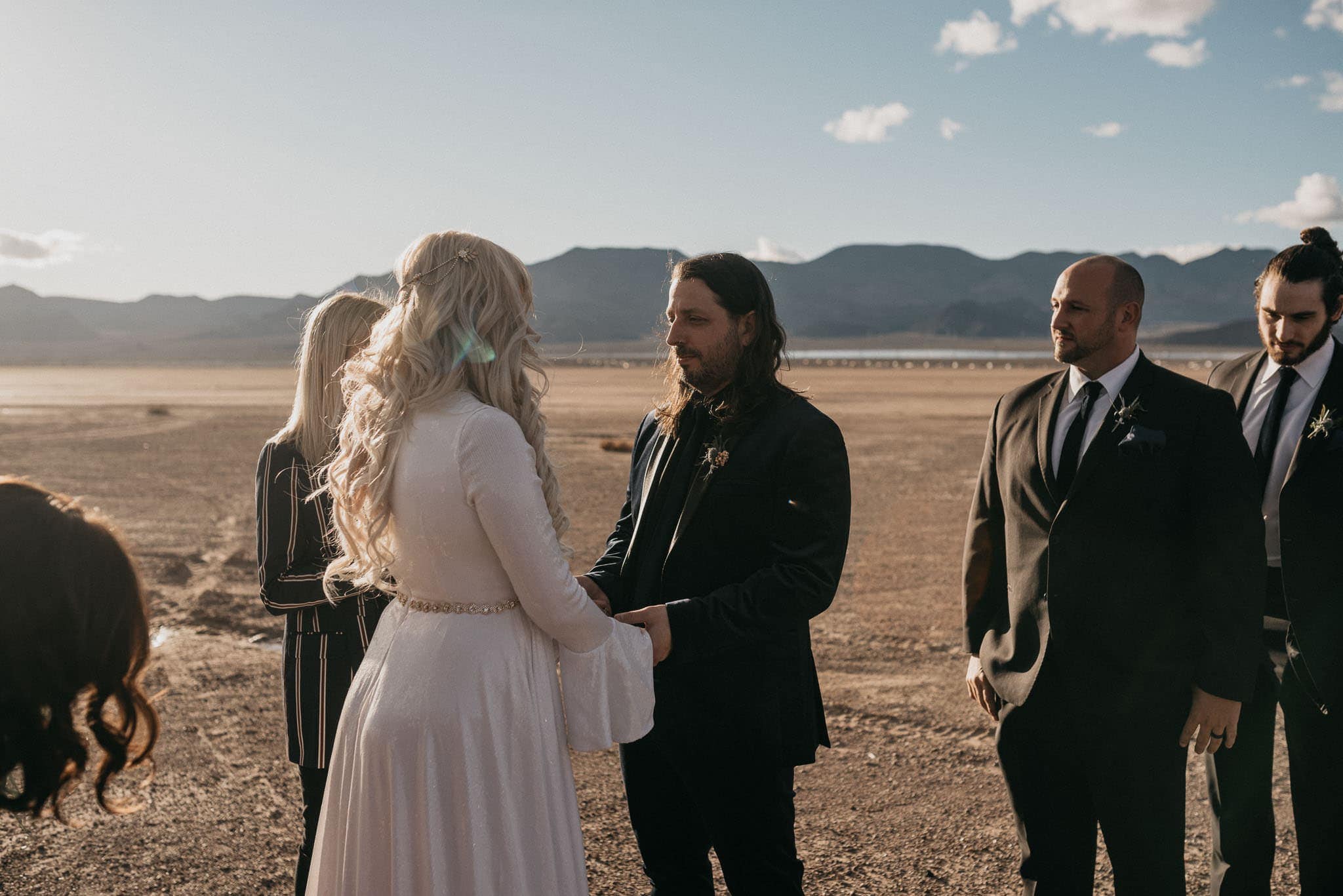 el dorado dry lake bed wedding