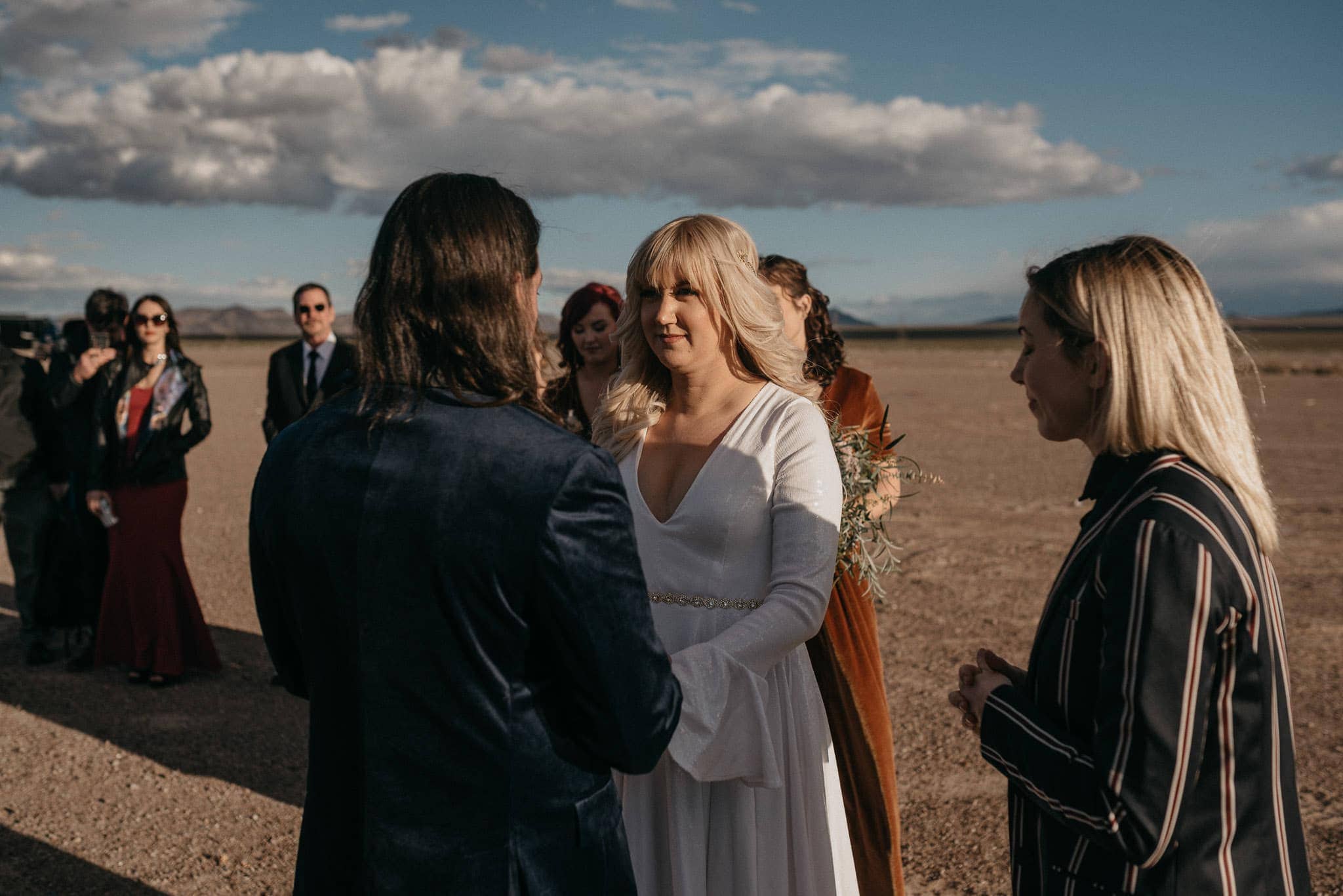 el dorado dry lake bed wedding