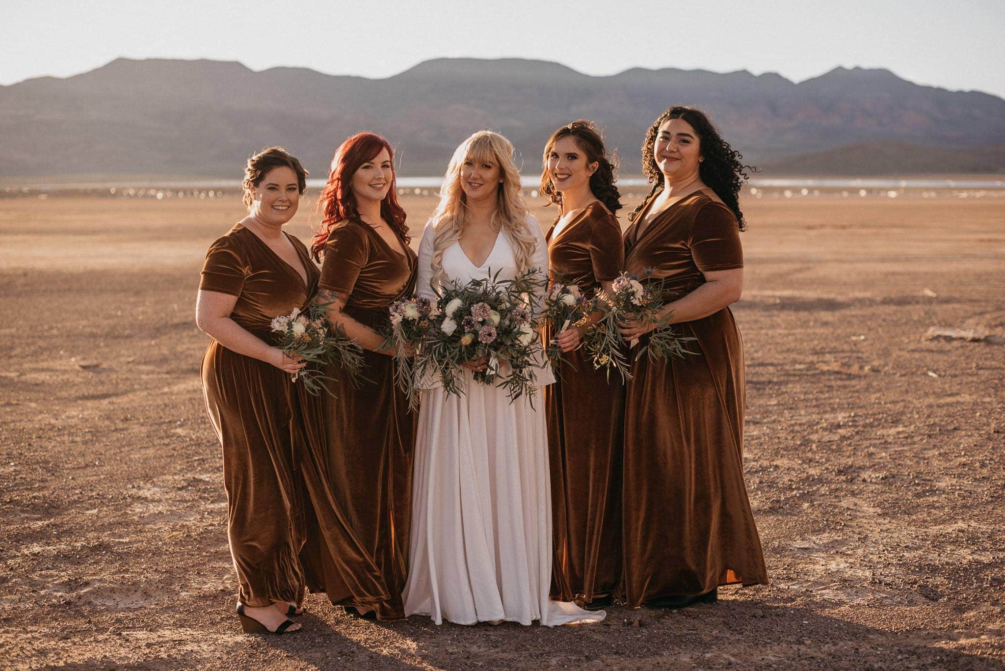 el dorado dry lake bed wedding