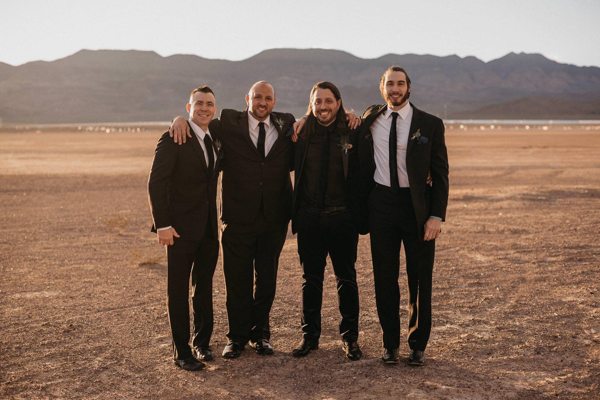 el dorado dry lake bed wedding