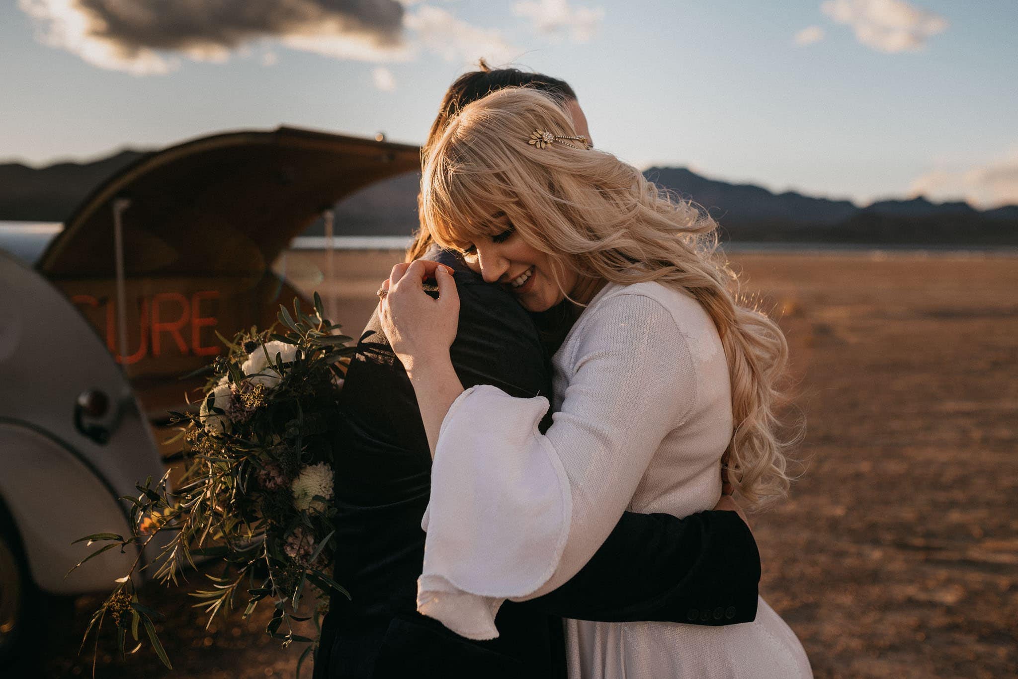 el dorado dry lake bed wedding