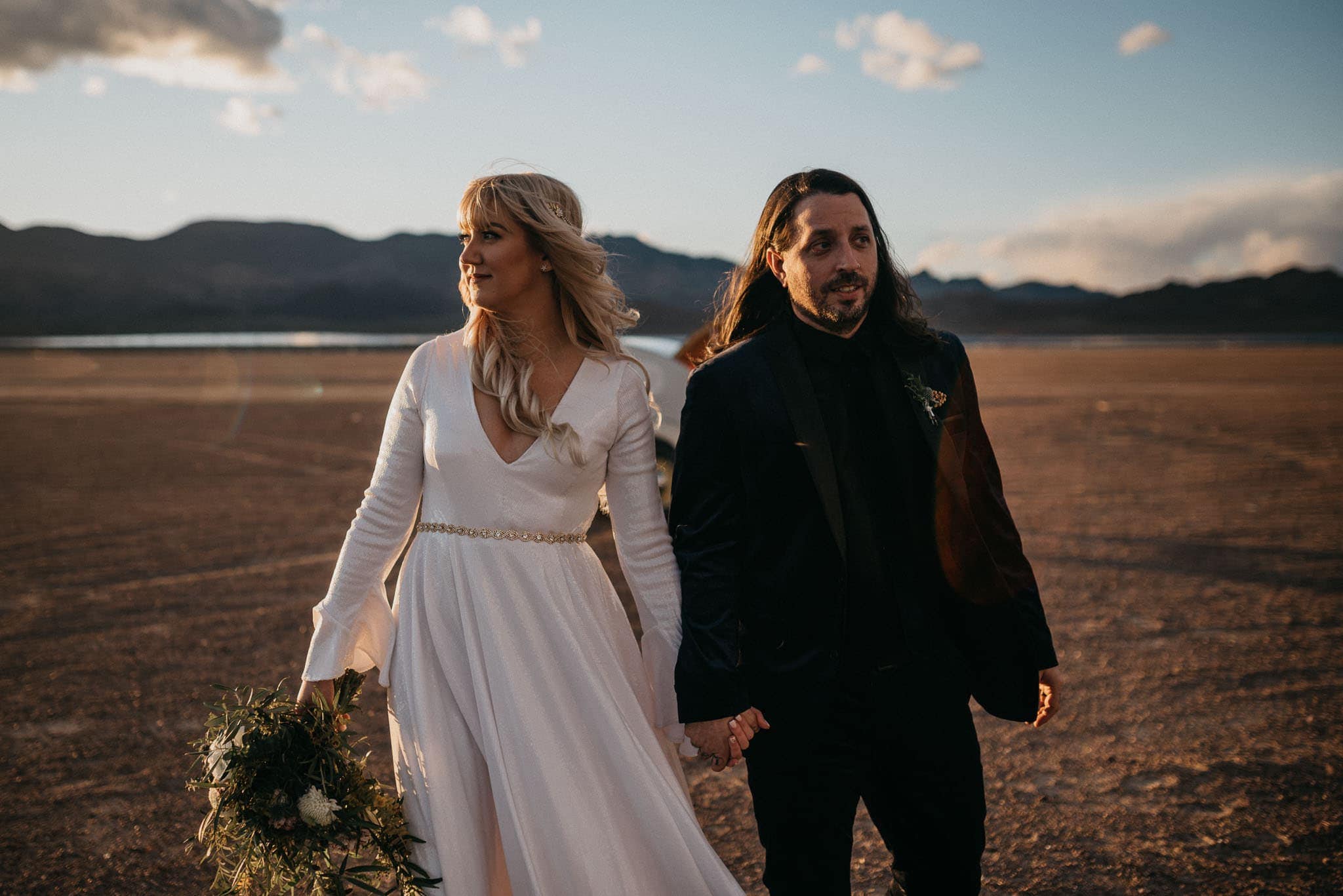 el dorado dry lake bed wedding