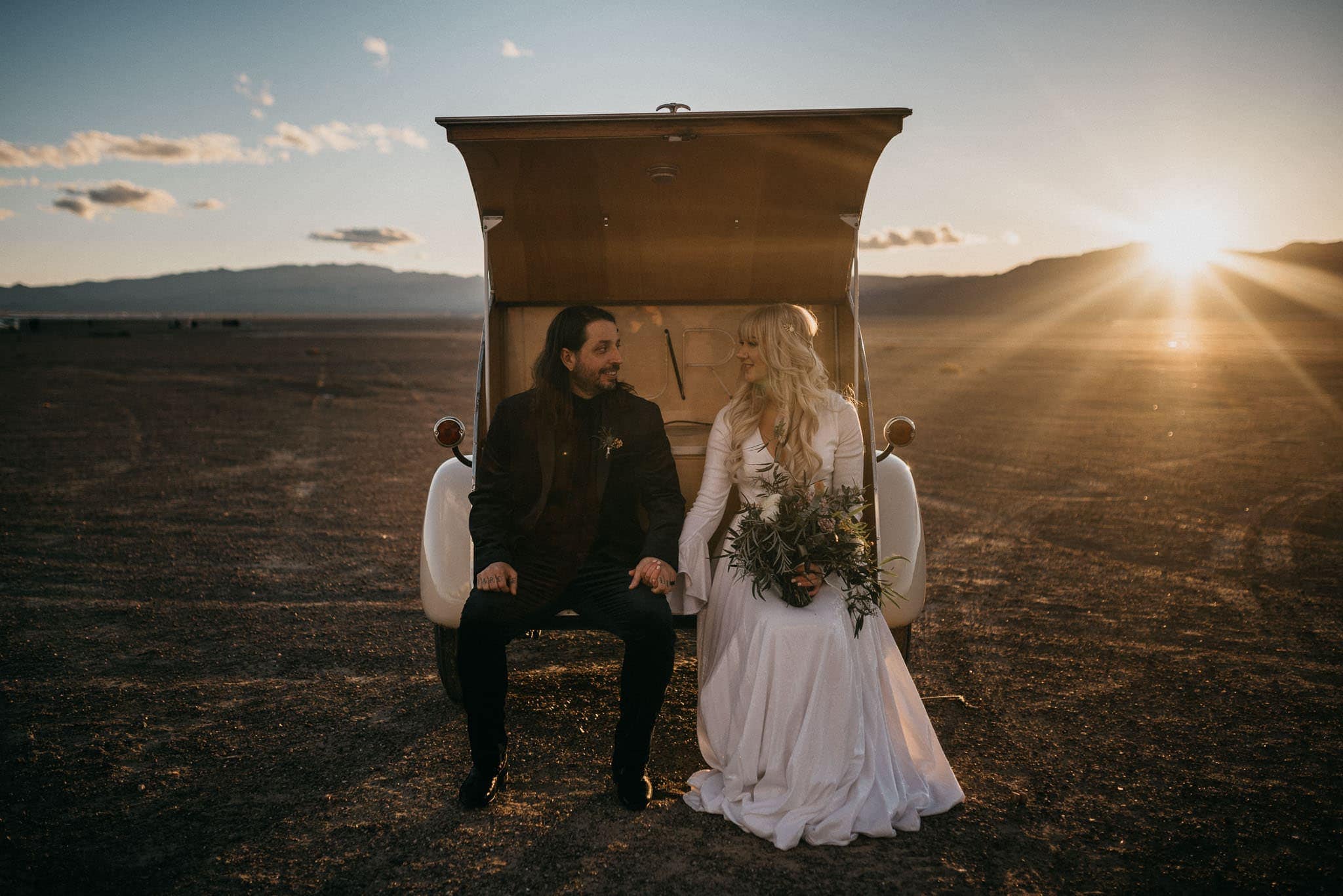 el dorado dry lake bed wedding