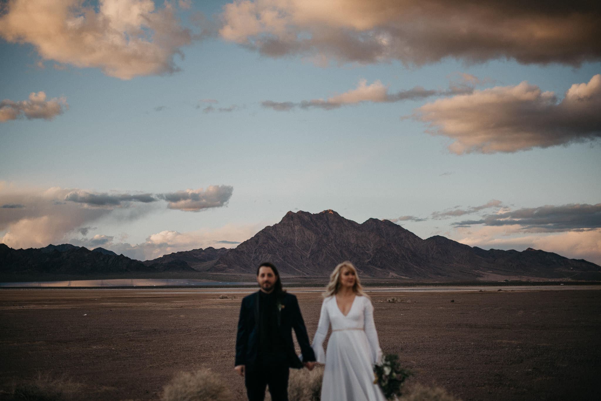 el dorado dry lake bed wedding