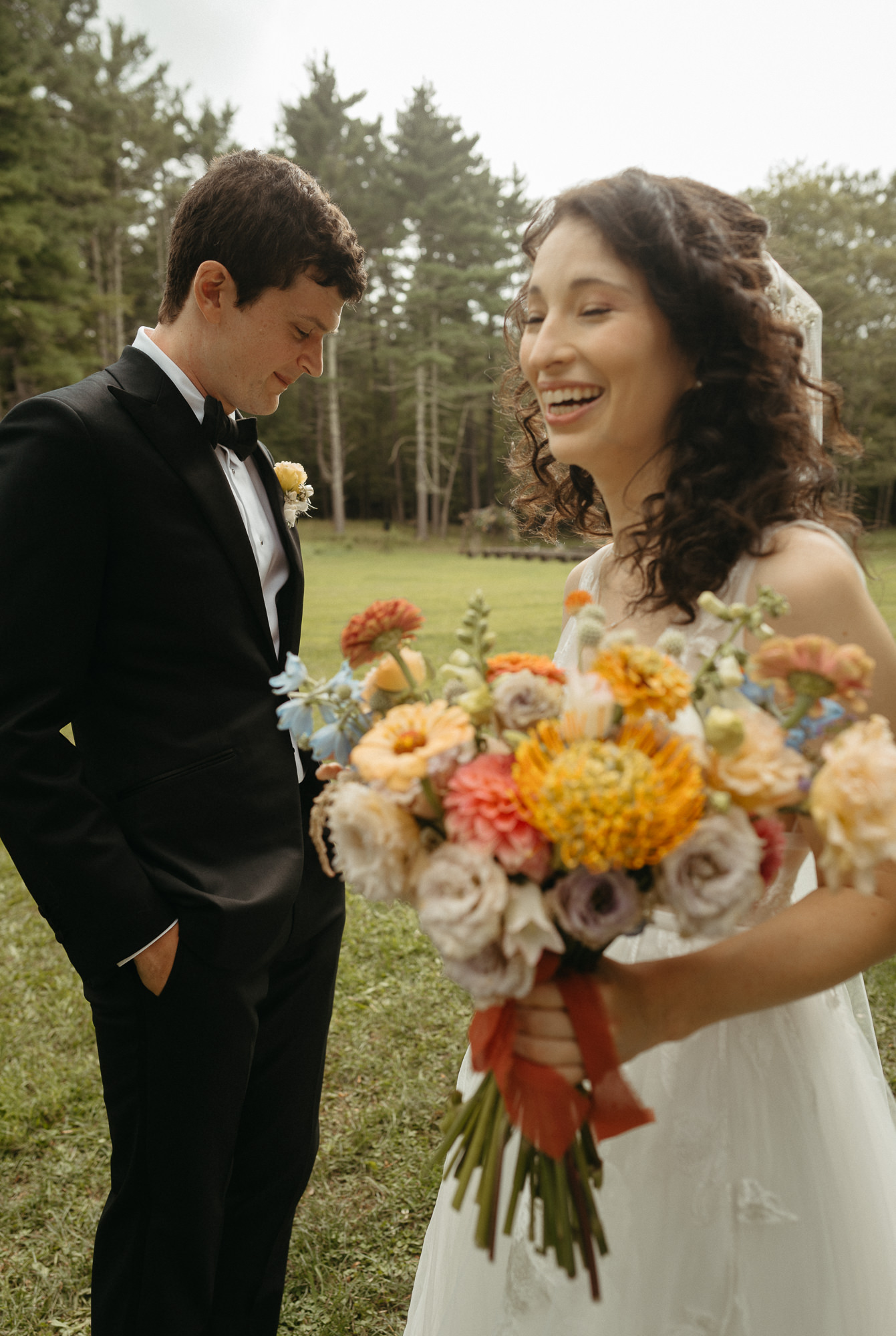 Late Summer Wedding in the Catskills at Glen Falls House