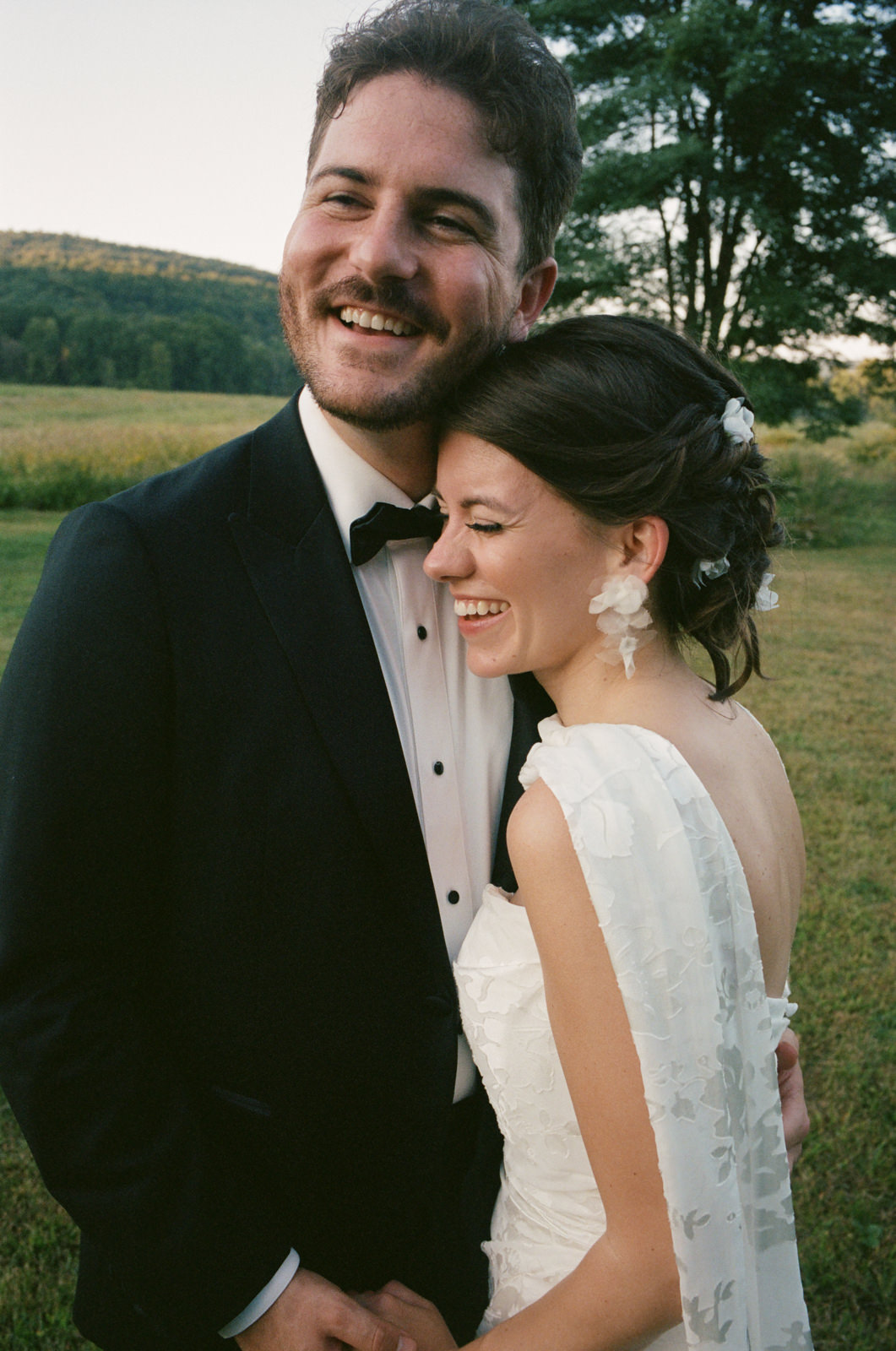 Tori & Dan’s Maples Estate Wedding (on film)